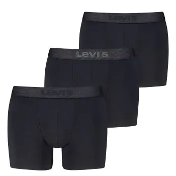Levi's Levis 3P Logo Boxer Briefs Svart bomull XX-Large Herre