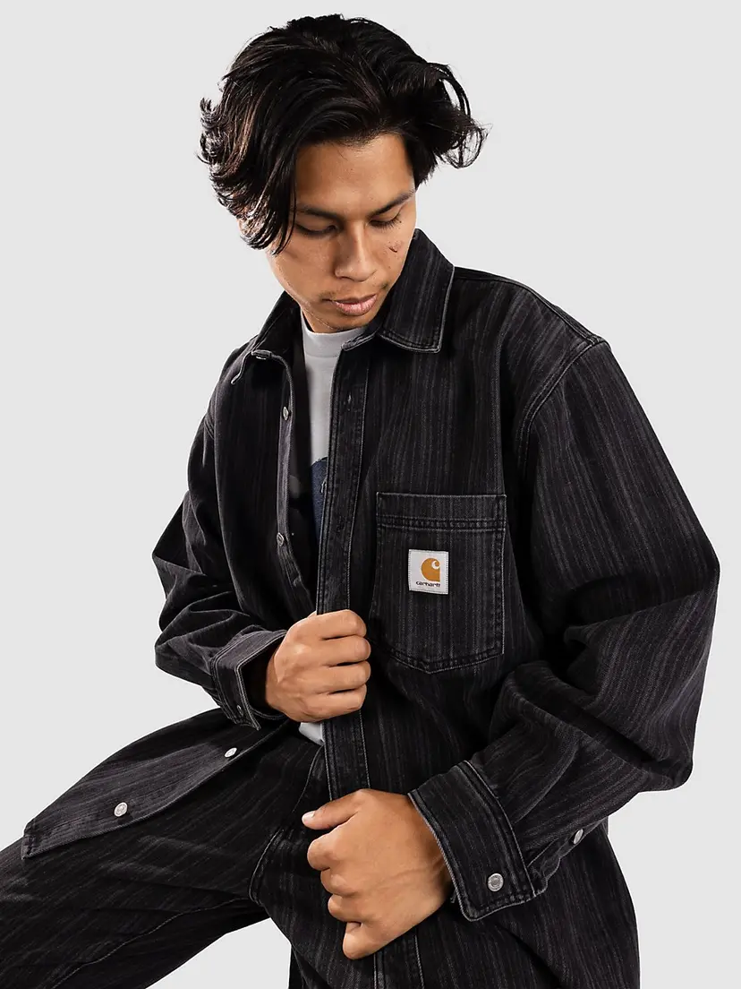 Carhartt Wip Carhartt WIP Rylan Jac Skjorte svart