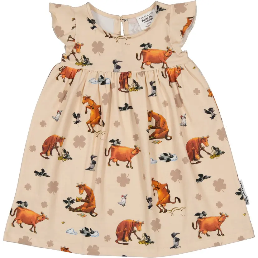 Geggamoja Klänning Mamma Mu och Kråkan Beige - 122/128