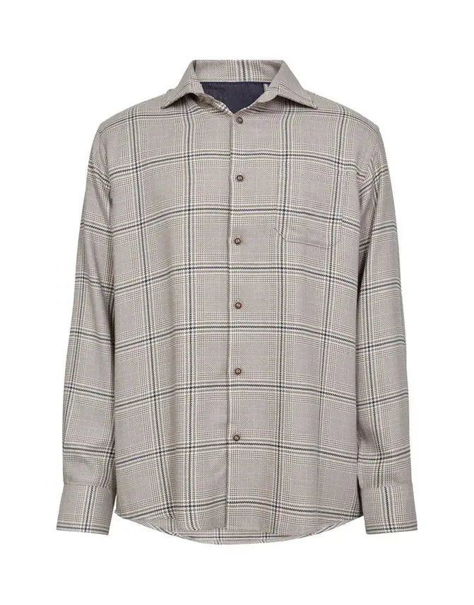 Black Blue Mens shirt regular fit