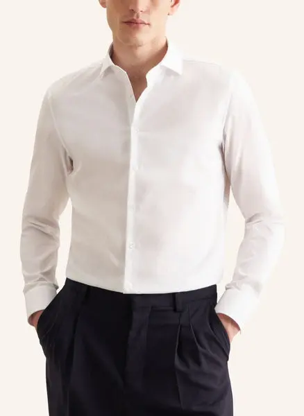 SEIDENSTICKER Seidensticker Slim Fit Spread Kent Shirt