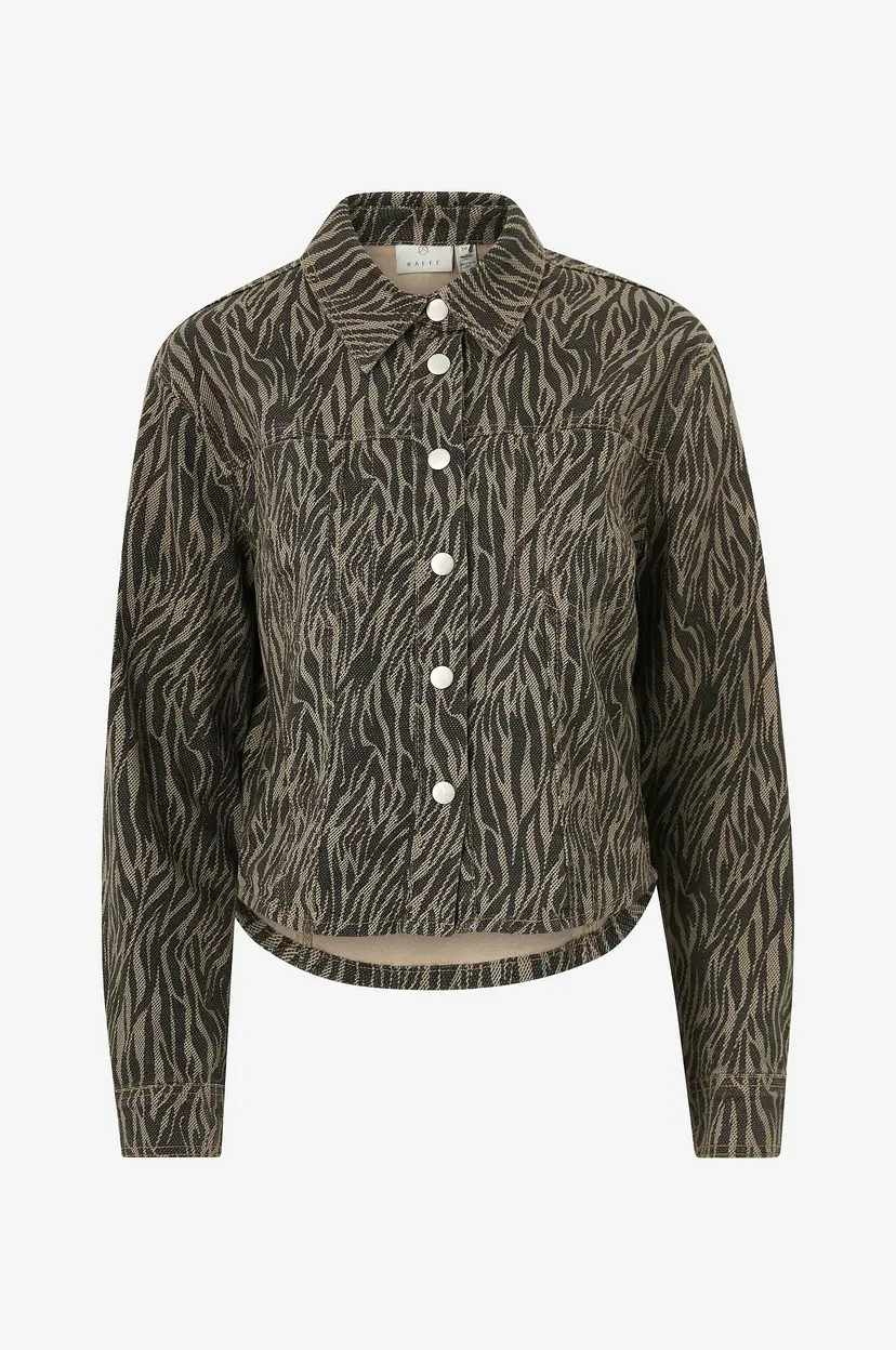 Kaffe Denimskjorte kaLeondra Denim Shirt - Svart