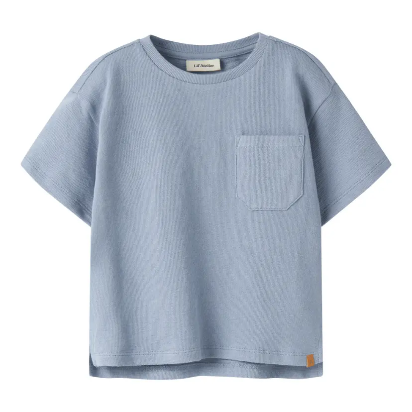 Lil`Atelier Lil' Atelier - T-skjorte Dias Loose Dusty Blue