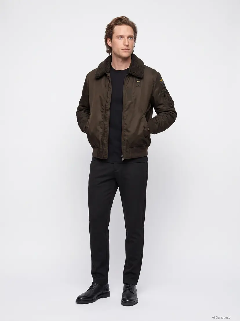 Blauer Blauer BLUC02241 Brown Jacket