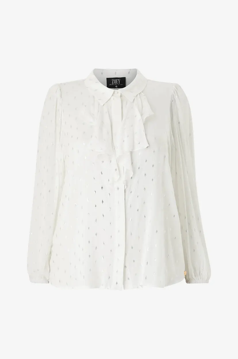 ZOEY Bluse Mona Blouse - Hvit