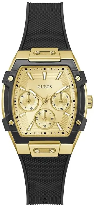 Guess Guess Dameklokke GW0945L2 Phoenix Gull/Gummi