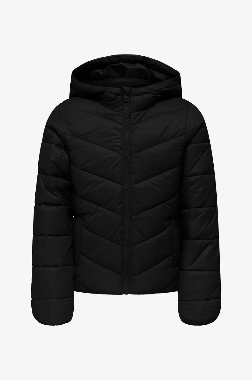 Kids Only Jakke kogKajsa Light Quilt Hood Jkt Otw N - Svart