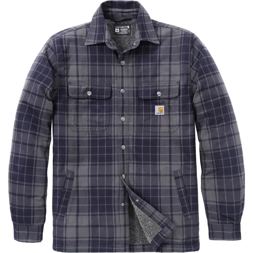 Carhartt Workwear Carhartt Workwear M's Hubbard Plaid Shirt Jac Navy/Shadow