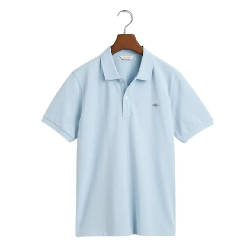 GANT Gant - Poloskjorte Jr Shield Pique Calming Blue