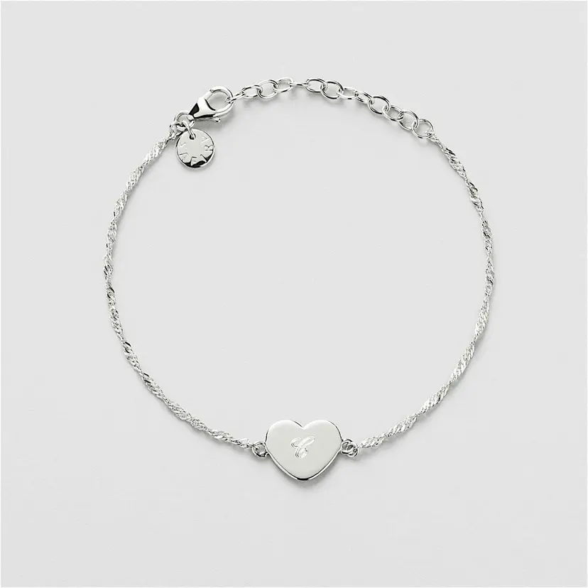 Tuva Heart Armbånd Gravering