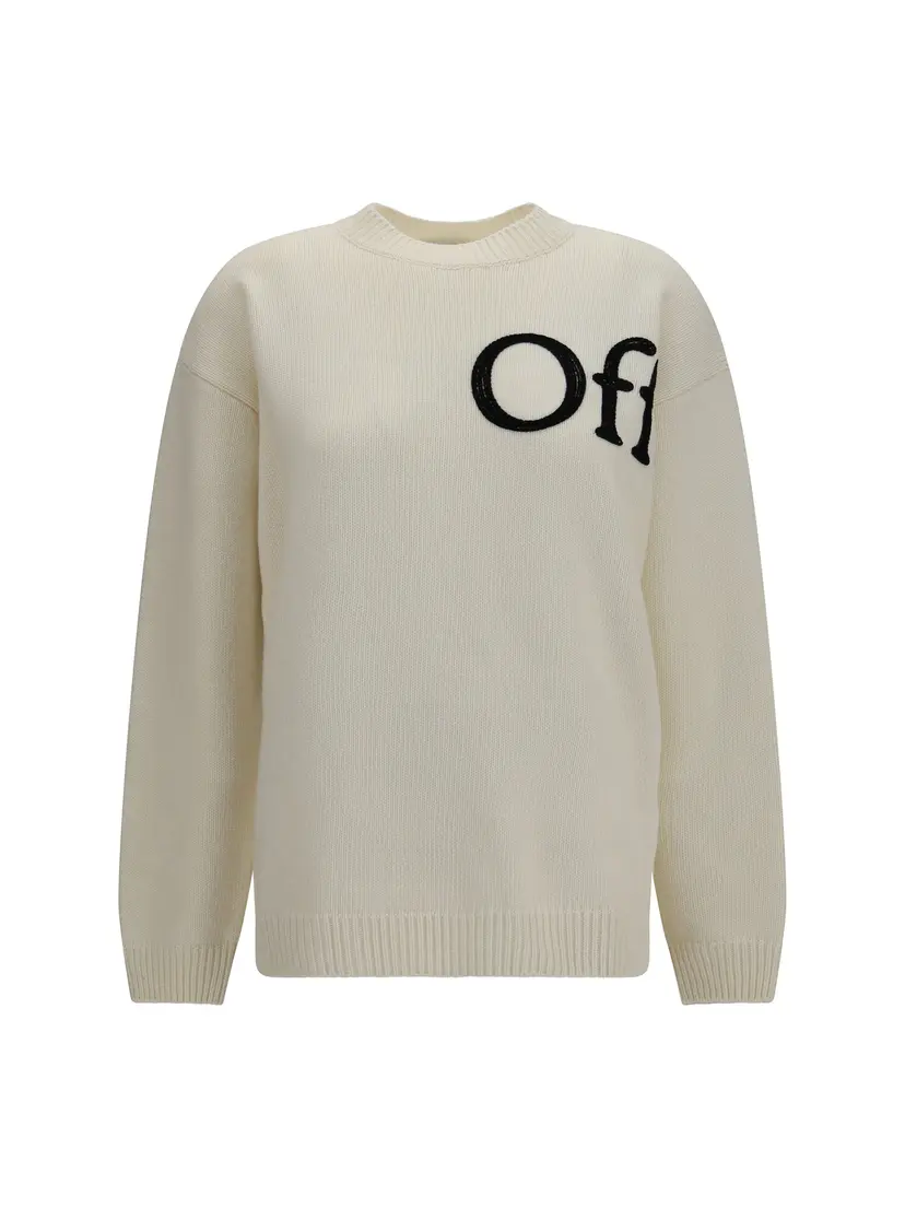 Off White Off-White Strikkegensere – Beige