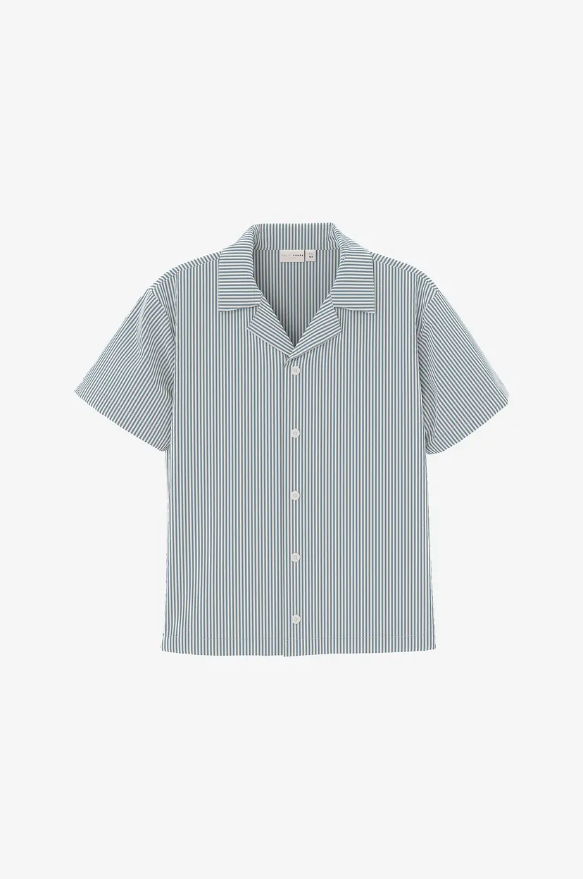 NAME IT Skjorte nkmVeryl SS Nreg Shirt - Blå