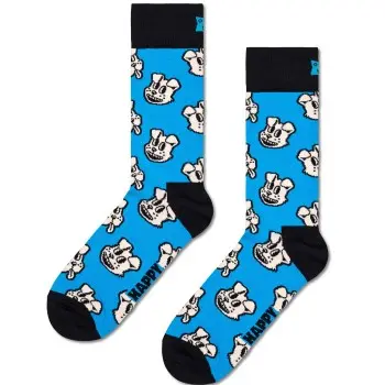 Happy Socks Happy socks Strømper 2P Doggo Sock Blå Mønster Str 36/40