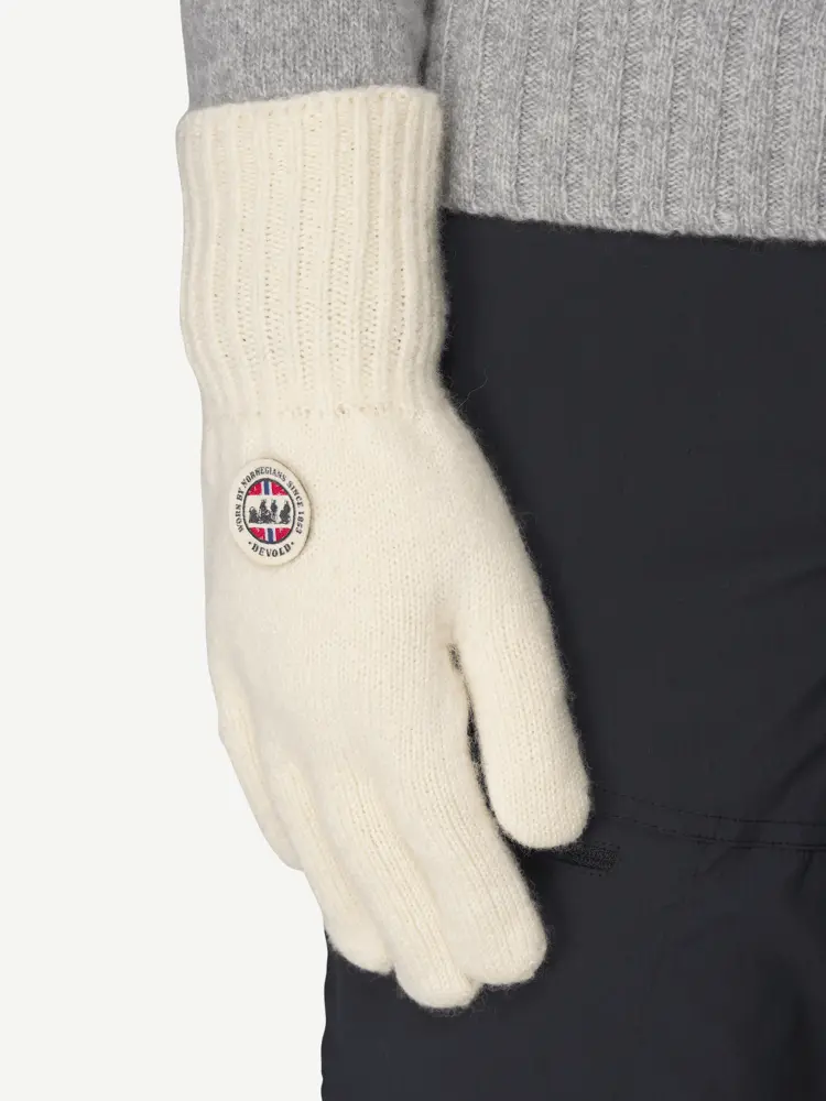 Devold Devold - Nansen Refined Gloves - Large - Hvit