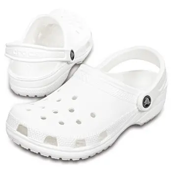 Crocs Crocs Classic Unisex Hvit US M12 (EU 46-47)