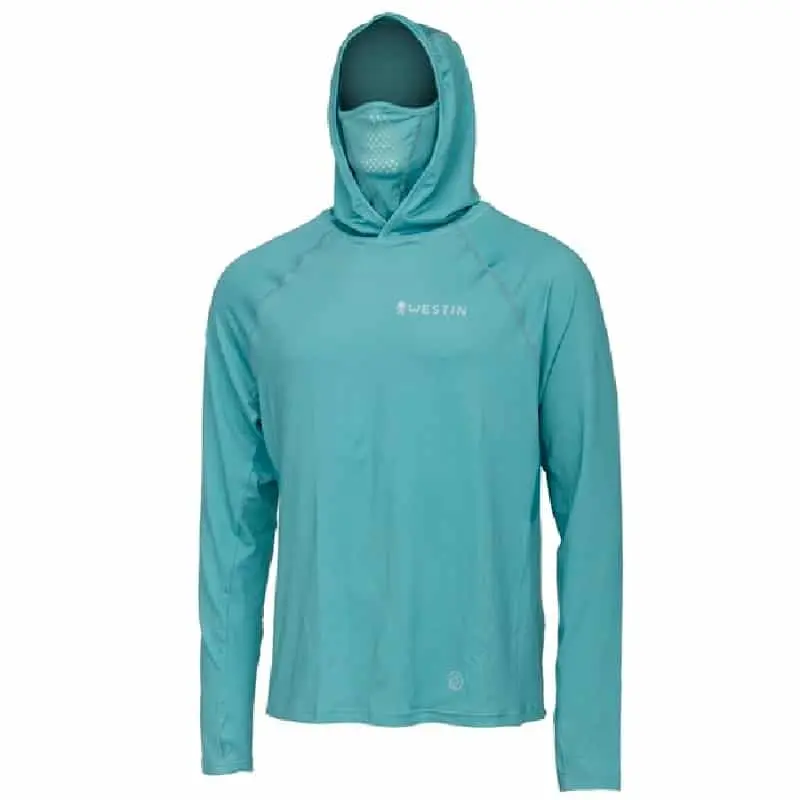 Westin Westin Bay UPF Hoodie With Neck Gaiter Sea