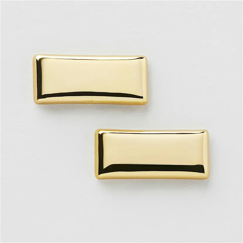 Safira Rectangle Studs