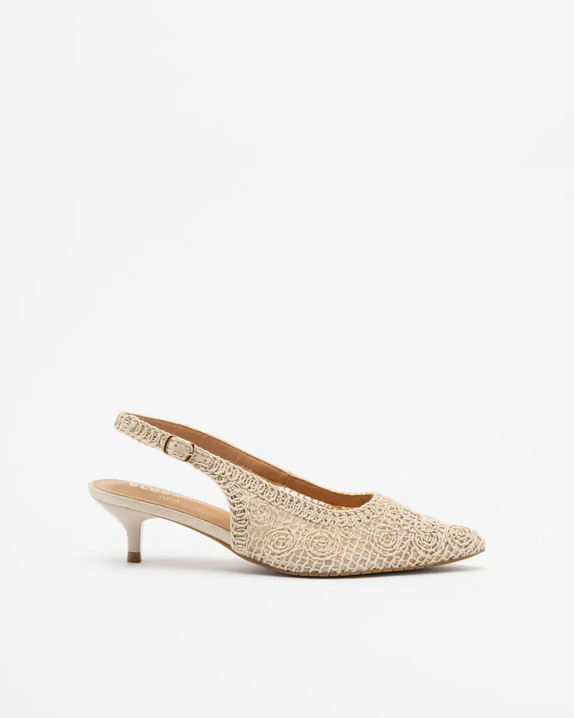Gloss Gloss MGL13-S33 Beige Slingback shoe