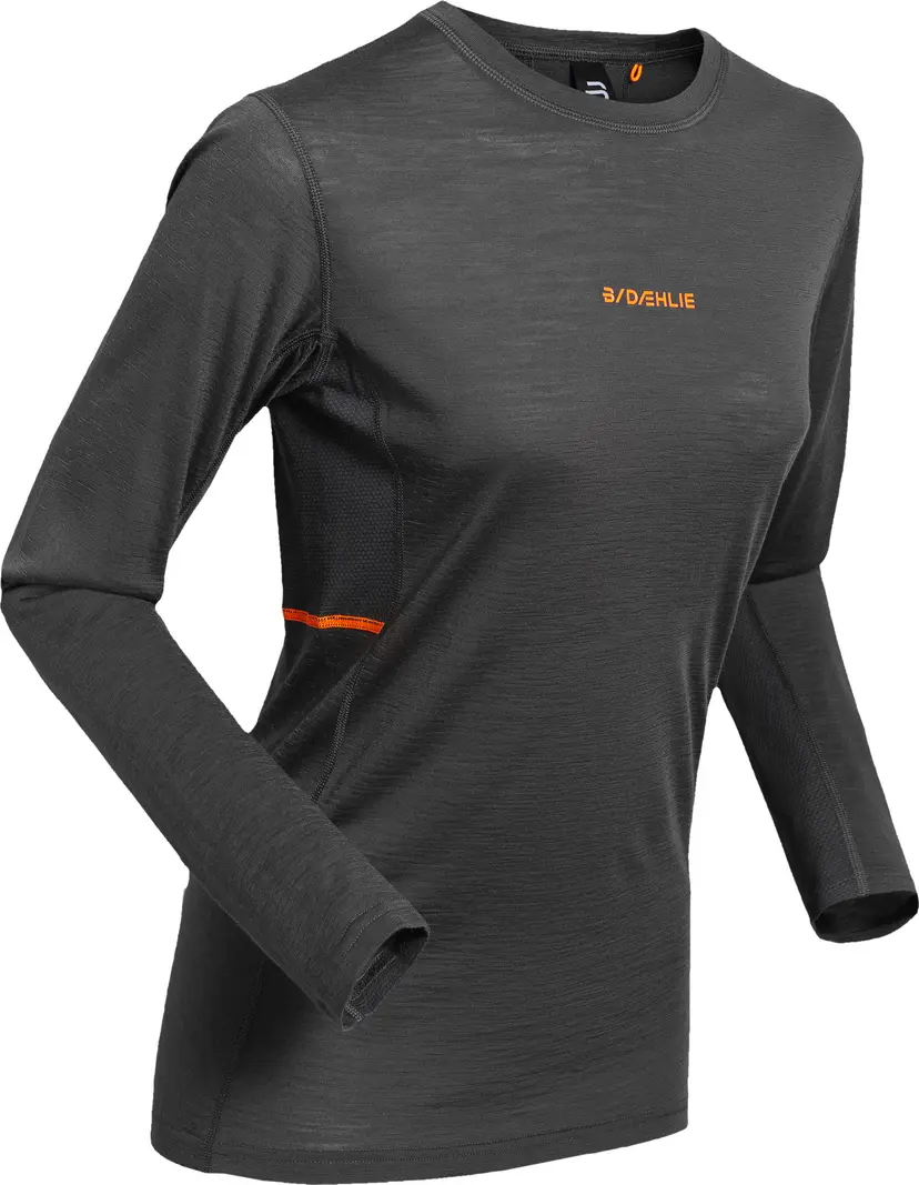 Dæhlie Dæhlie Women's Performance Wool Long Sleeve Obsidian