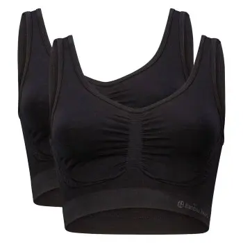 Bamboo basics Bamboo basics BH 2P Nova Seamless Bra Svart Large Dame