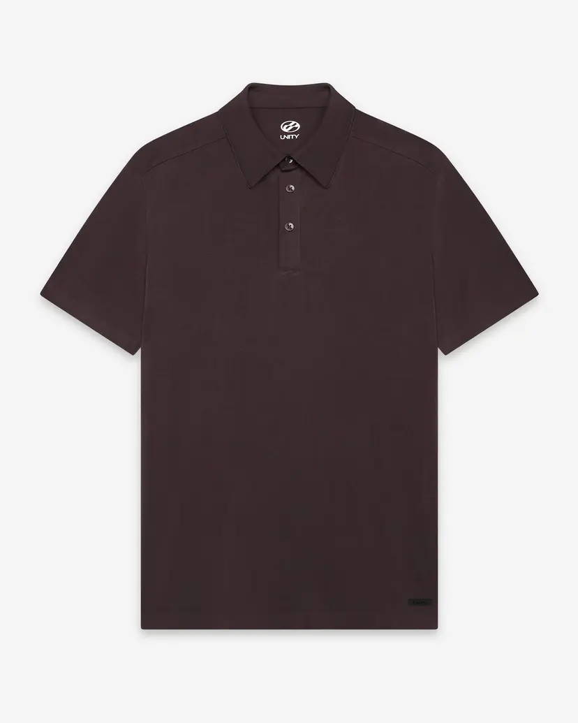 Unity Unity WEIRS CUPRO Brown Polo shirt