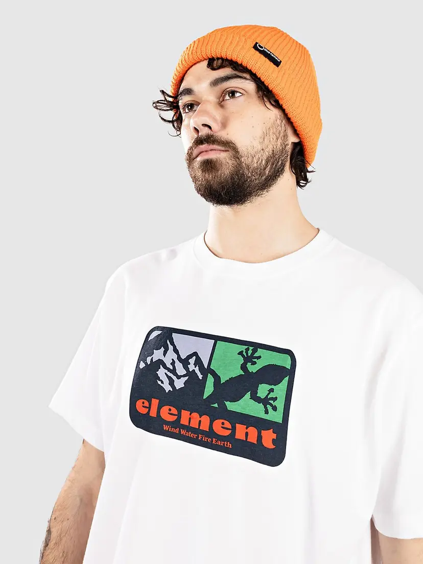 Element Element Memory T-skjorte hvit