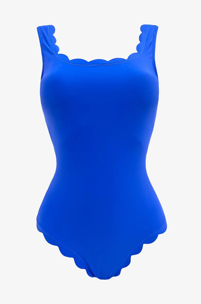 KAANDA Beach life Badedrakt New Venus Scallop Tank Onepiece - Blå