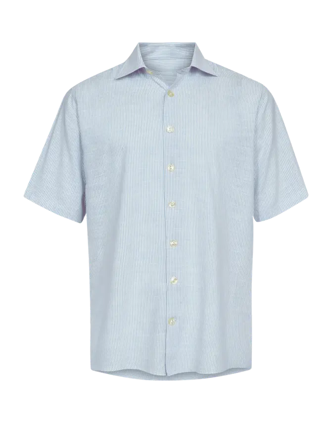 Gino Marcello Shirt s/s modern fit kent collar