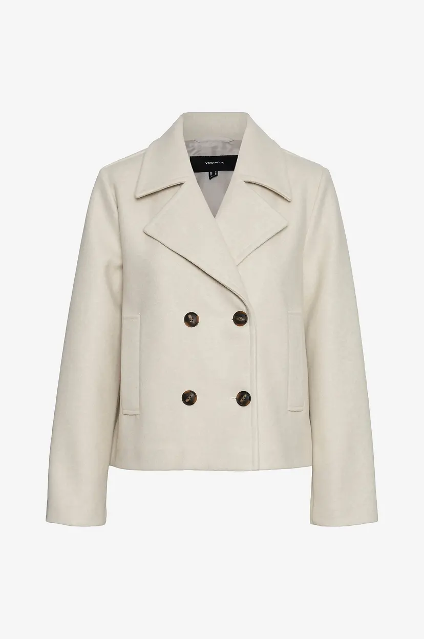 Vero Moda Jakke vmVincemia Short Jacket - Beige