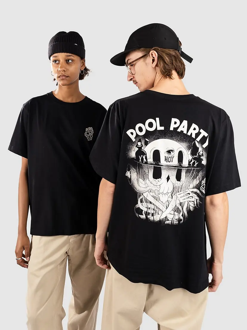 The Dudes The Dudes Pool Party T-skjorte svart
