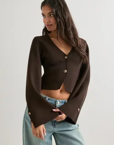 Neo Noir Neo Noir - Brun - Fulvia Knit Blouse