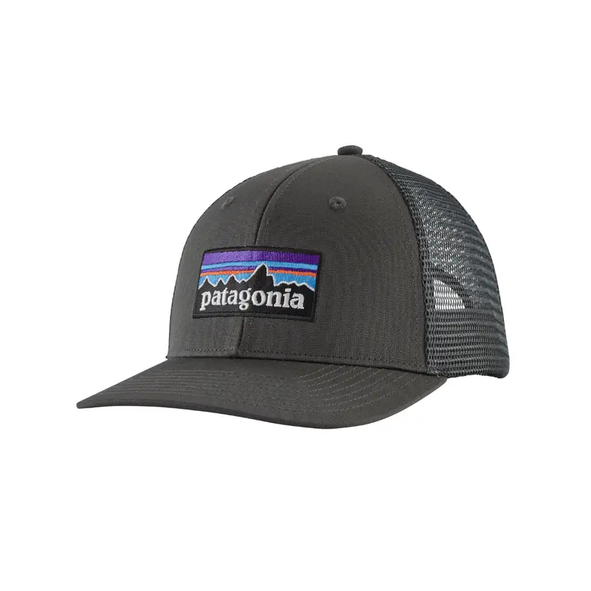 Patagonia Patagonia - Caps P-6 Logo Trucker Hat Forge Grey
