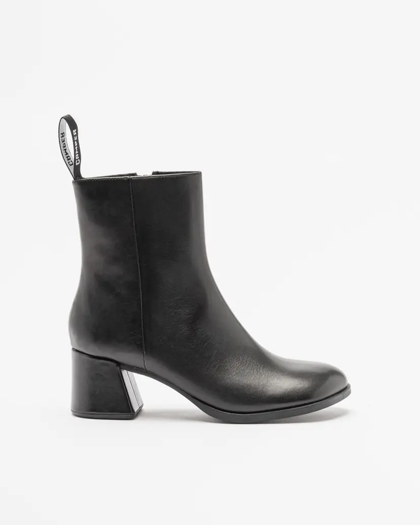 Camper Camper Kora Black Ankle Boots