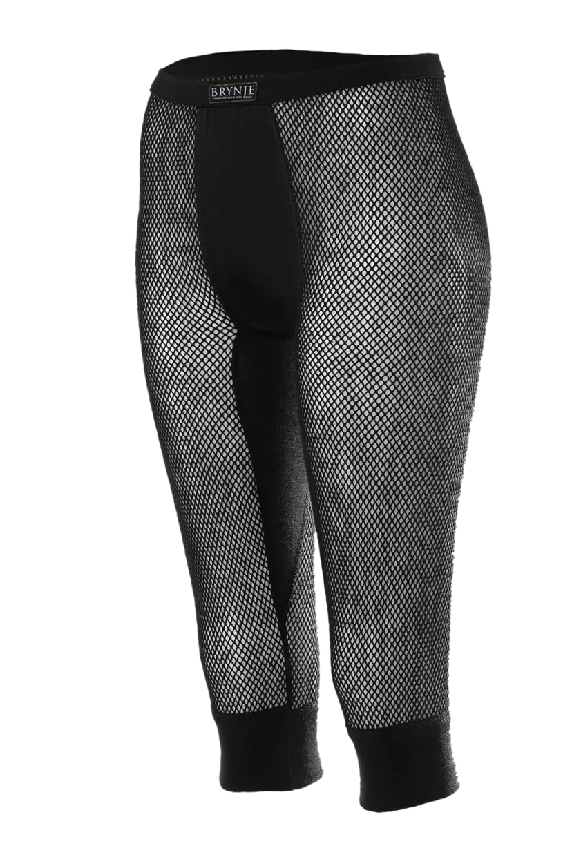 Brynje Brynje Super Thermo 3/4 Legs Black