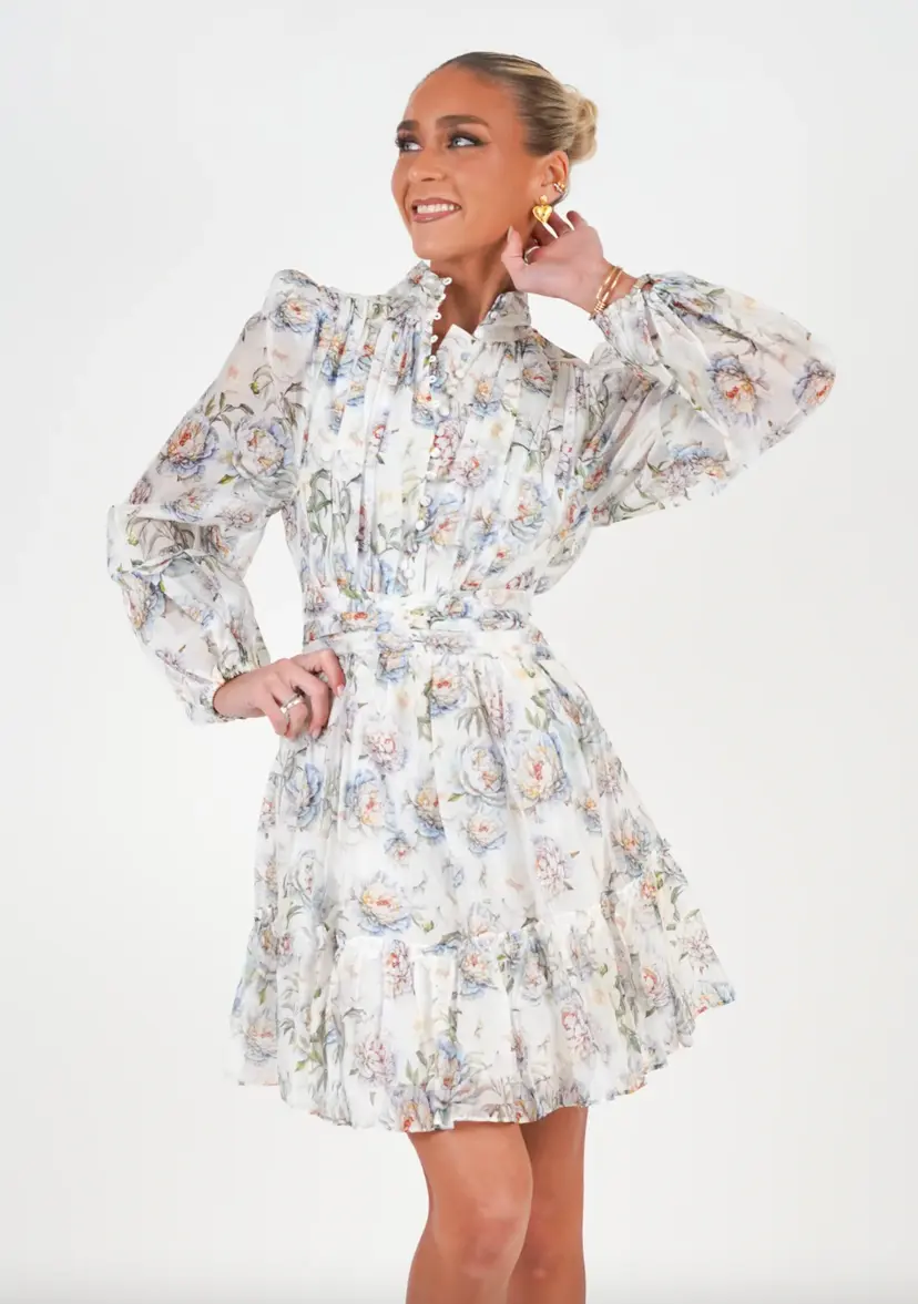 Golightly Vanity Short Dress - Print Dress