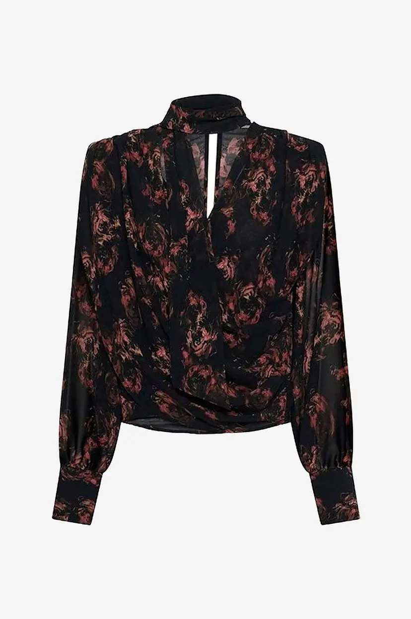 Gestuz Bluse GZleean P blouse - Svart