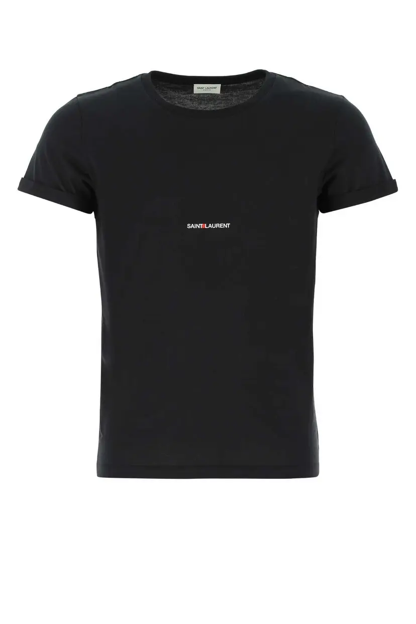 Saint Laurent Saint Laurent T-skjorter – Svart