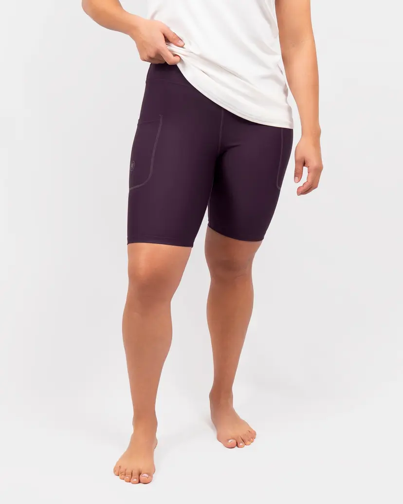 Hightex Eva Deep Plum Compression Shorts