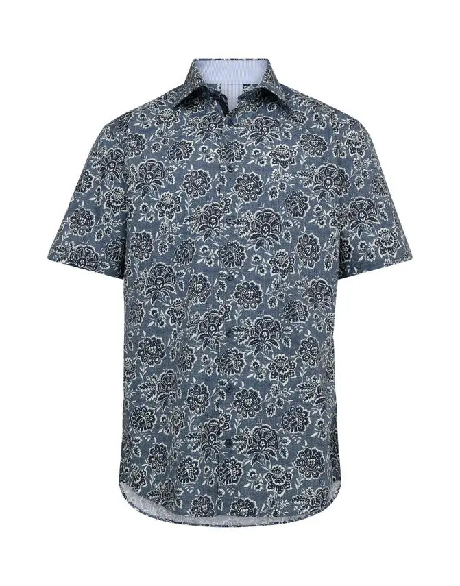 Gino Marcello Modern fit s/s shirt