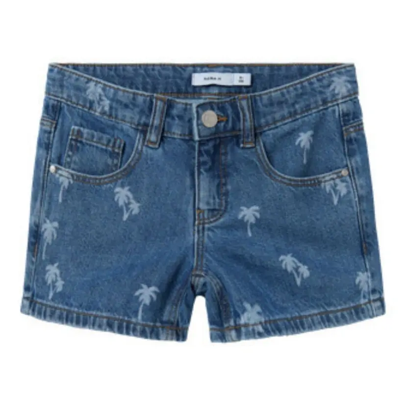 NAME IT Name It - Shorts Jr Rose Medium Blue Denim