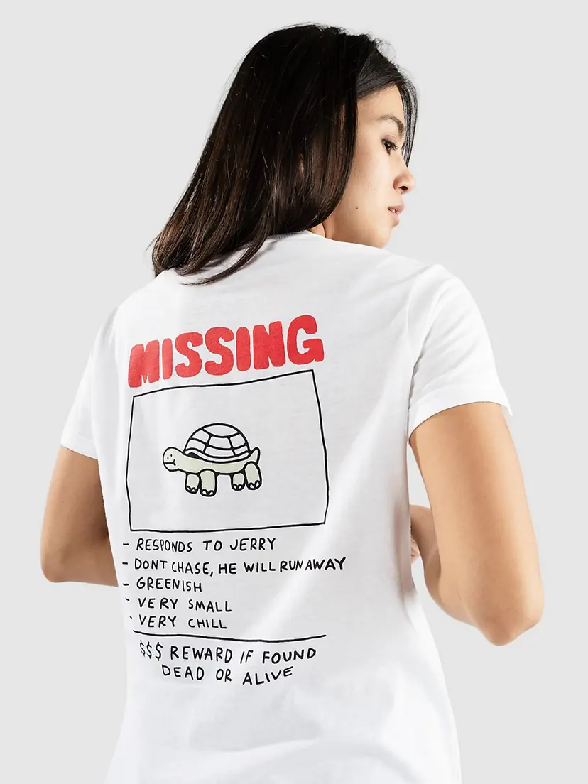 A.LAB A.LAB Jerry Womens Boxy T-skjorte hvit