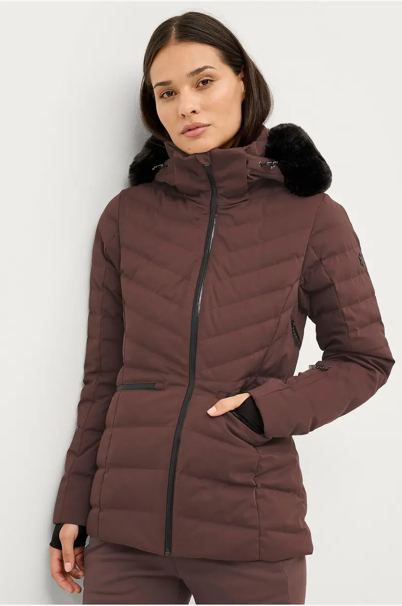 Áhkká Skijakke Gold Ski Jacket - Brun