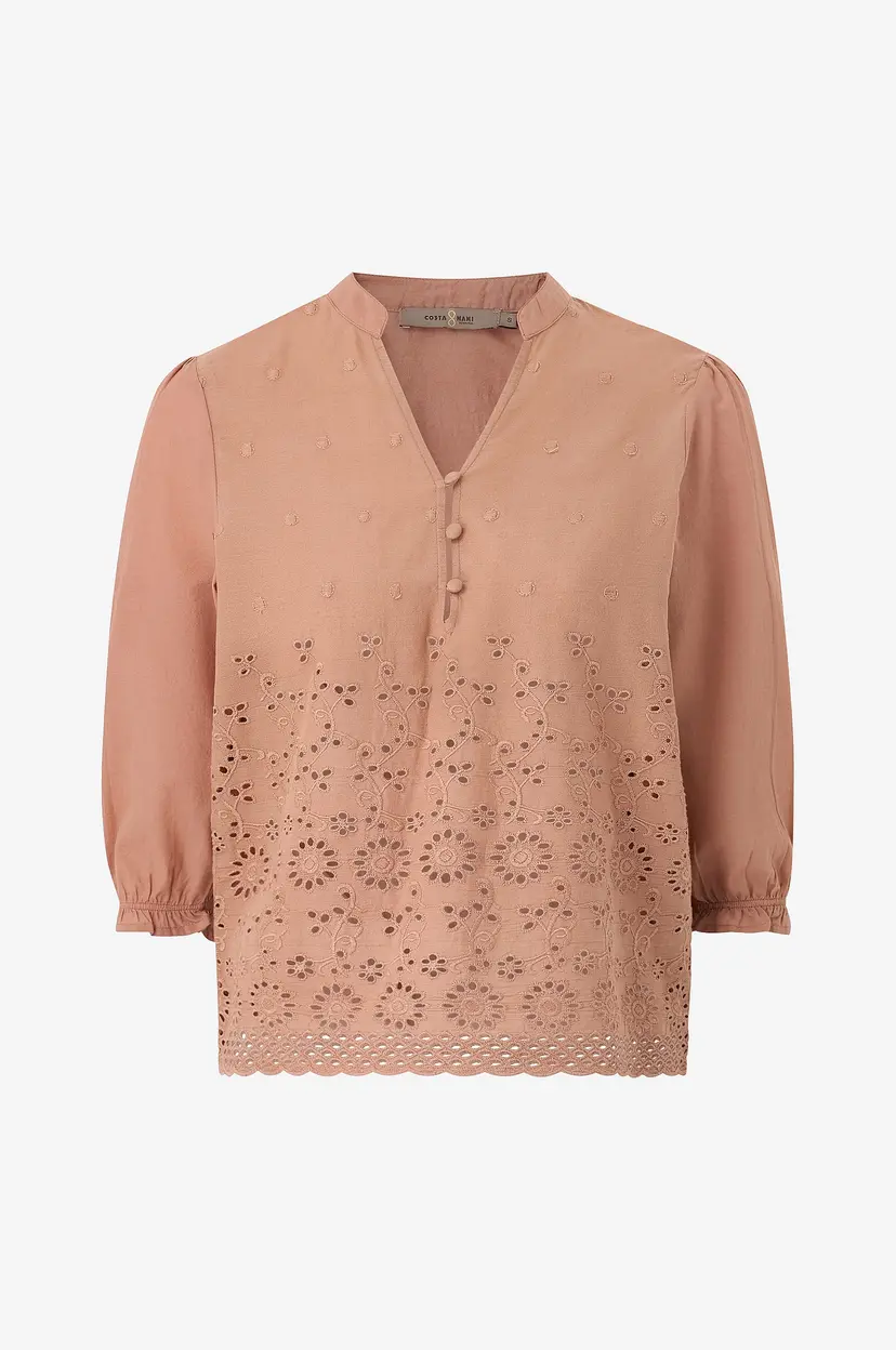 Costamani Bluse Sand - Brun