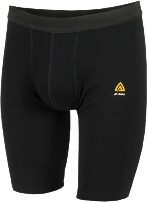 Aclima Aclima WarmWool Shorts Long Man Jet Black