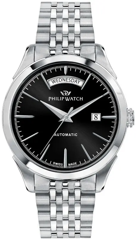 Philip Watch Philip Watch Herreklokke R8223217003 Classic Sort/Stål Ø41 mm