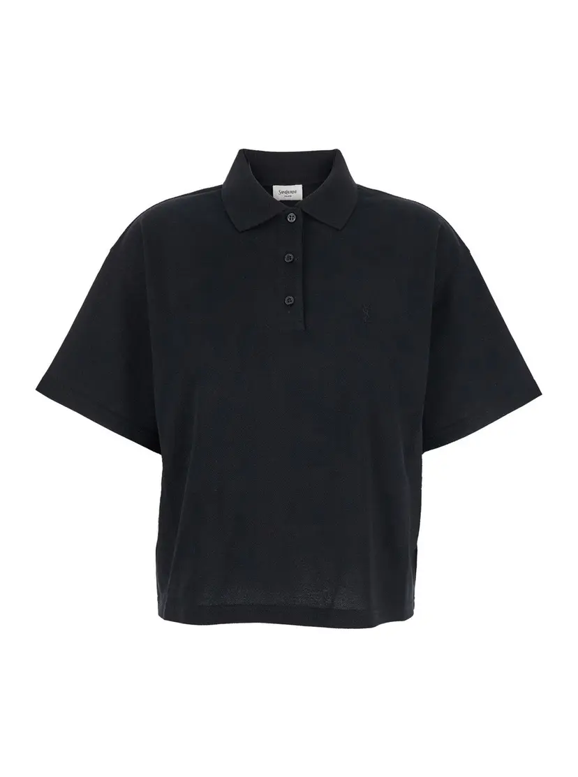 Saint Laurent Saint Laurent Poloskjorter – Svart