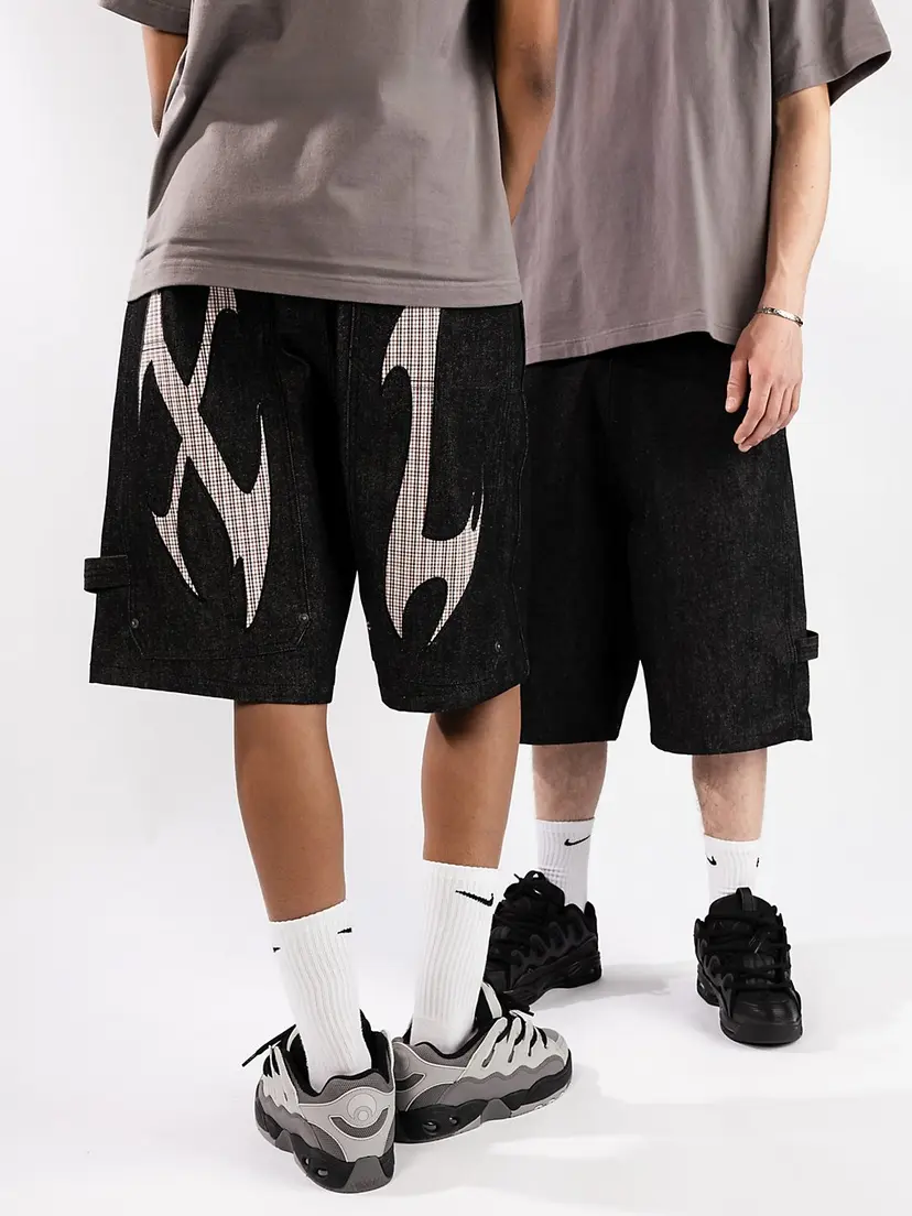 XLARGE XLARGE Cut Out Xl Loose Shorts svart