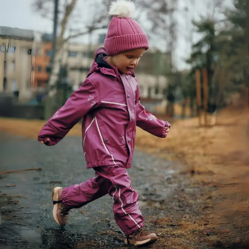 Gullkorn Gullkorn - Regntøysett Bukkene Bruse Varm Rosa