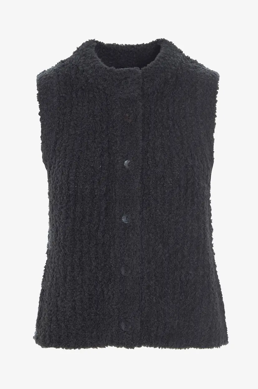 Bitte Kai Rand Vest Fuwatto - Svart