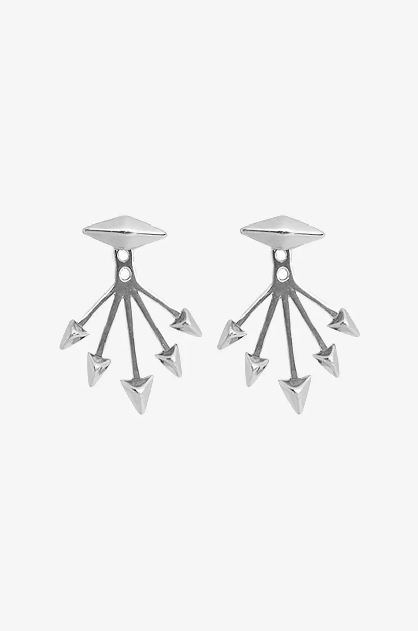 WOS Øredobber Zike Earrings - Sølv